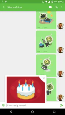 Stickers for Hangouts android App screenshot 3