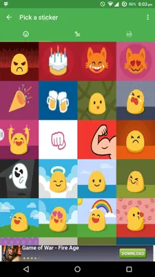 Stickers for Hangouts android App screenshot 6